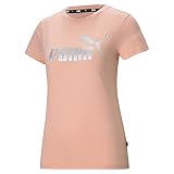 PUMA ESS+ Metallic Logo Tee T-Shirt D