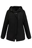 Ulla Popken Damen Jacke, Schwarz (Schwarz 74906110), 54 Größ