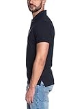 Tommy Jeans Herren Original Fine Pique Kurzarm Polo Shirt Schwarz (TOMMY Black 078) X-Larg
