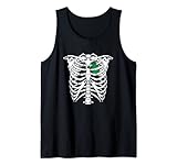 Skelett-Gießkanne für Halloween-Kostüm, Gartenarbeit Tank Top