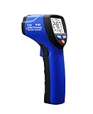 Infrarot-Thermometer 2063 von doctor-san® | -50 °C bis 380 °C | Laserpointer | Abschaltautomatik | Max/Min Anzeige | LCD-Display | °C und °F wählbar | Emissionsgrad einstellbar | inkl. B