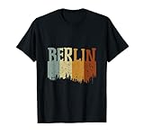 Berlin Hauptstadt Spruch Vintage Retro Berliner Skyline Fun T-S