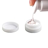 BOENTA Reiseflaschen Set Pumpspender Reise Toilettenartikel Flaschen Kleine Gläser Mit Deckeln Mustertöpfe für Kosmetika Make-up-Töpfe 5g