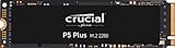 Crucial P5 Plus CT1000P5PSSD8 1TB Solid State Laufwerk (PCIe 4.0, 3D NAND, NVMe, M.2), bis zu 6600MB/s Schw
