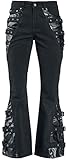 Gothicana by EMP Frauen Jeans schwarz W31L30 98% Baumwolle, 2% Elasthan Basics, G