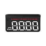 Auto HUD Head Up Display,MoreChioce Universal M5 Auto Geschwindigkeitsmesser Digitaler Tachometer mit Bildschirm Reflektierender Bildschirm Geschwindigkeitsanzeige Diagnoseg