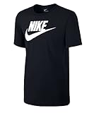 Nike Futura Icon T-Shirt (S, Black/White, s)