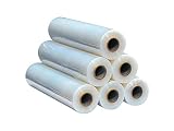 6 Rollen Stretchfolie 20my 500mm - ca.2,5kg Palettenfolie Handfolie Wick