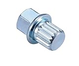 NAWQK for Volkswagen VW Golf Jetta Passat Touran for Audi A4 A6 A8 TT Anti-Diebstahl-Radschraube Sicherungsmutter Key Adapter # 0 bis # 9 (Größe : 005 16 Teeth)