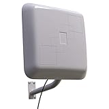 Xoro Han 2307 WLAN Antenne für Außen und Innen Bereich Dualband 2,4 GHz und 5GHz Gewinn: 15/12 dBi - Outdoor WiFi/W-LAN Außenantenne wetterfest mit 5m Kabel und SM