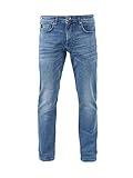 M.O.D. Herren Jeans Thomas - Comfort Fit - Blau - Bogota Blue Jogg W28-W40 98% Baumwolle Stretch Herrenjeans, Größe:33W / 34L, Farbvariante:Bogota Blue Jogg 1941