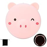 Elektrischer Taschenheizer, schöne 3 in 1 wiederaufladbare Handwärmer Wink Pig Pattern für den W