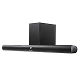 Grundig GSB 910 SW Soundbar 2.1 Kanäle 80 W Schwarz – Soundbar (2.1 Kanäle, 80 W, 40 W, 70 dB, 40 W, kabellos und kabellos)