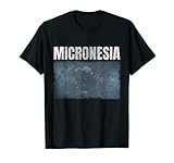 Distressed Micronesia Flag Grafik für Männer Frauen Micronesian T-S