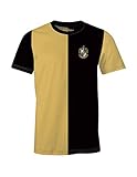 Harry Potter Herren T-Shirt Hufflepuff Tournament Baumwolle gelb schwarz - M