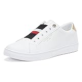 Tommy Hilfiger Icon Slip On Womens White Trainers-UK 3.5 / EU 36