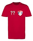 Comedy Shirts - Serbien Trikot - Wappen: Klein - Wunsch - Jungen Trikot - Rot/Weiss Gr. 152-164