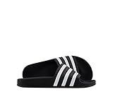 adidas Originals Herren Adilette Dusch-& Badeschuhe , Schwarz (Black/White/Black), 46 EU (11 UK)