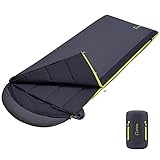 ATEPA Schlafsack Sommer Herbst Deckenschlafsack Abnehmbarer Sommer Schlafsack Outdoor verstellbare Dicke Schlafsack kleines Packmaß Ultraleicht Schlafsack