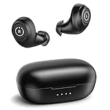 Wireless Earbuds, Bluetooth Kopfhörer E60 kabellos Ohrhörer mit Wireless Ladekoffer, In-Ear kopfhörer, 8H ununterbrochene Wiedergabezeit, Deep-Bass Ohrhörer, wasserdichte IPX8 Bluetooth V5.0