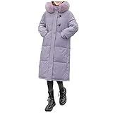 Hirolan Damen Jacke Steppjacke ÜBergangsjacke Mit Kapuze Winterjacke Winter Mantel Coat Leichte Daunenjacke Warmer Parka Wintermantel Winddicht Parka Mantel Lang Stepp