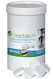 Reinigungstabletten für Edelstahltöpfe und -pfannen 100x3g von CleanTabs24, geeignet für Thermomix, alle Arten von Edelstahltöpfen und -p