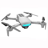 NONGLAN GPS Drone 8k Hd-dual-Kamera 5g WiFi FPV Dron Profesional Faltbare Quadcopter Brushless Motor Rc Hubschrauber Spielzeug(Color:Weiß)