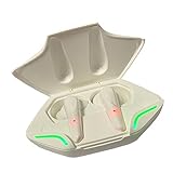 GKYI Kabellose Ohrhörer Kopfhörer - 5.0 G11 HiFi Gaming Headset - TWS Noise Cancelling Kopfhörer - Wasserdichter Sportkopfhörer für IOS/Android Smartp