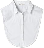 ONLY Damen ONLSHELLY Weaved Collar Acc NOOS Halstuch, Weiß (Bright White Bright White), (Herstellergröße: One Size)