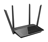 D-Link DIR-842 Wireless Gigabit Router (WLAN-Geschwindigkeiten bis zu 1200 Mbit/s, AC1200 Dual Band)