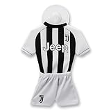 JUVENTUS Minikit Home Trikot mit Saugnapf - 100% Original - 100% Offizielles Produkt - Höhe 17