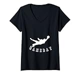 Damen Gameday American Football T-Shirt mit V