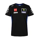 Vr46 Men's Replica Yamaha Monster Team T-Shirt, Schwarz, XXL