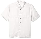 Quiksilver Herren Tahiti Palms 4 Shirt Button Down Hemd, Weiß,
