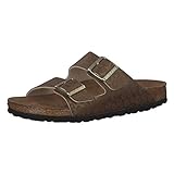 Birkenstock Damen Arizona Birko-Flor Léopard Sandale, Leopard Gold, 35 EU