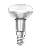 Osram LED Star R50 Reflektorlampe, Sockel: E14, (2 Birnen) Warm White, 2700 K, 2,6 W, 210