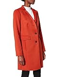 comma Damen Jacke Mantel Langarm, 2820 Dark red, 38