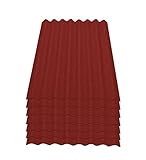 Onduline Easyline Dachplatte Wandplatte Bitumenwellplatten Wellplatte 7x0,76m²