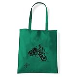 Art T-Shirt, Schultertasche Rossi V 46, Shopper, Meer, rossi-v-sign-bag-grn, Grün, rossi-v-sign-bag-grn Einheitsgröß