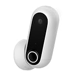 Canary Flex Outdoor & Indoor Überwachungskamera | Witterungsbeständig, Zwei-Wege-Audio, Nachtsicht, Kompatibel mit Alexa & Google Assistant, Babyphone, IP WLAN
