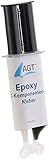 AGT zwei Komponenten Kleber: Epoxy 2-Komponenten-Kleber, hohe Belastbarkeit: 23 N/mm² (2 Komponenten Kleber Kunststoff)