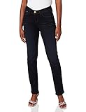 Cross Jeans Damen Straight Leg Jeanshose Rose, Gr. W32/L30, Blau (blue black used 026)
