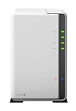 Synology DS220j 8 TB 2 Bay Desktop NAS-Lösung | Installiert mit 2 x 4 TB Seagate IronWolf-Laufwerk