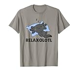 Relaxolotl Axolotl Schlaf Tiere Relax Sweet Axolotl T-S