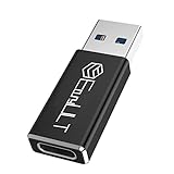 EasyULT USB 3.1 zu USB C Adapter, USB Typ C Adapter, USB-C Adapter Kompatibel für MacBook Pro 2020/2018/2017, Galaxy S20/S10/S9 Note10, Google Pixel 2/2XL, Nexus 6P/5X, LG G5/G6