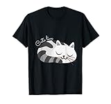 Katzen Shirt Damen für Katze und Tier Liebhaber T-S