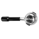 Kaffee bodenloser Siebträger Gruppenkopf 58 mm Kaffeemaschine Massivholzg