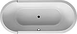 Duravit DU Whirlwanne Oval Starck 1800x800mm freistehend, Jet-System, weiß