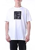 KARL LAGERFELD 755039502224 T-Shirt Kurzarm Herren Weiß S