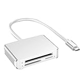 WOZONE Karten Leser USB C, 5 im 1 Typ C - TF CF M2 Karten 2T KapazittT Speicher Karten L